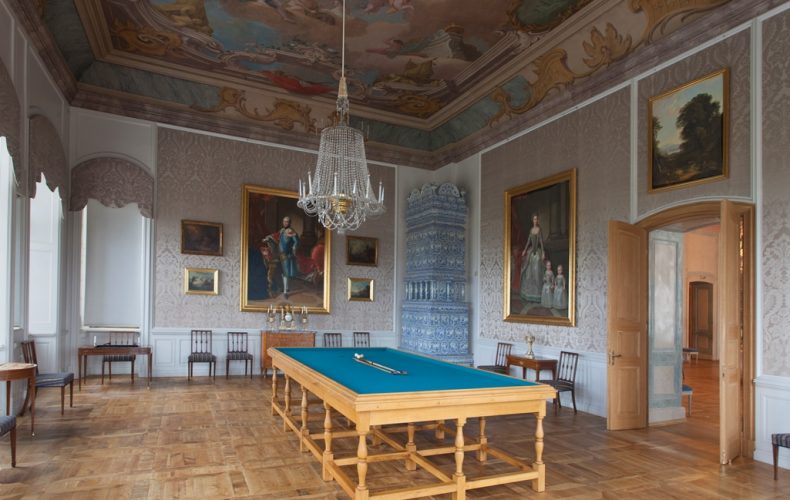 Rundāles-pilsBiljarda_zāle