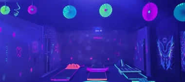 Neon minigolf